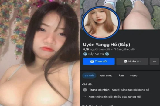 Hồ Uyên Giang lộ clip hot cực dâm