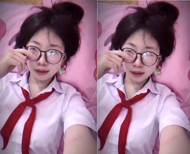 Nữ sinh khăn quàng đỏ