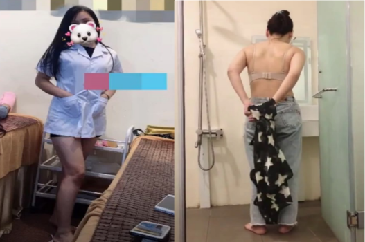 Xnhau với bác sĩ cùng cơ quan của vợ